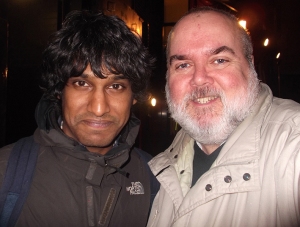 Rudi Dharmalingam -  December 4th 2014 Royal Court Theatre, London